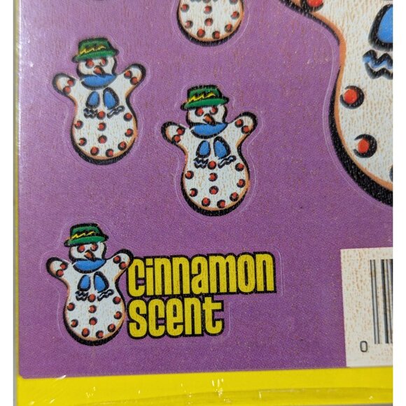 Mello Smello Cinnamon Scented Snowman Scratch & Sniff Stickers - Picture 3 of 5
